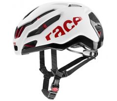 Prilba Uvex race 9 white-red (53-57 cm)