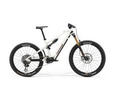 Merida eONE-SIXTY 10K biely(bronzová metalíza) 2025