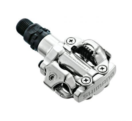 Pedále Shimano M520 strieborné +zar. SM-SH51