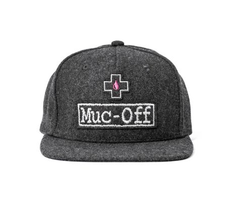 Čiapka Muc-Off Snap Back Athlete Wool Cap