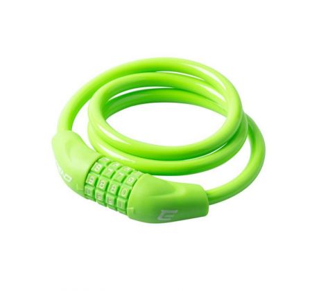 Zámok Extend NUMERIC 4, 10*1000mm, lime green