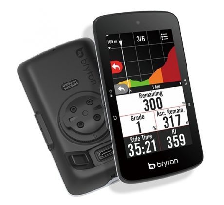 GPS cyklopočítač Bryton S800 T (kit s HRM,SPD,CAD snímačmi)