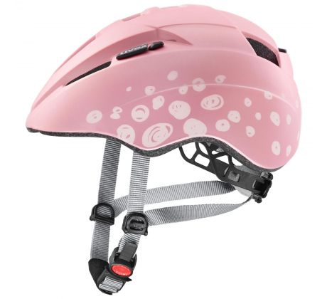 Prilba UVEX kid 2 cc pink polka dots mat