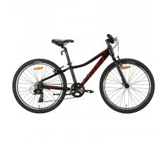 Leon JUNIOR 24" Vbr AL black-red matt